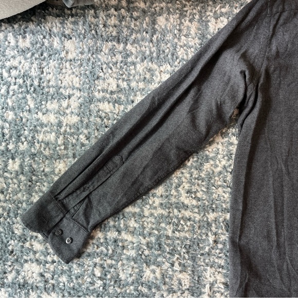 UNTUCKit Shirt Mens XXL Charcoal Gray Long Sleeve Button Up - Picture 14 of 14